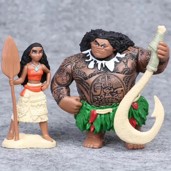 Ocean's Allies Moana Action Figurines (Set of 5)