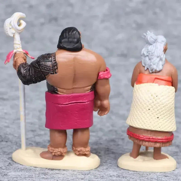 Ocean's Allies Moana Action Figurines (Set of 5)