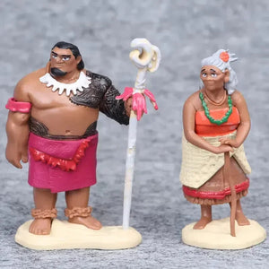 Ocean's Allies Moana Action Figurines (Set of 5)