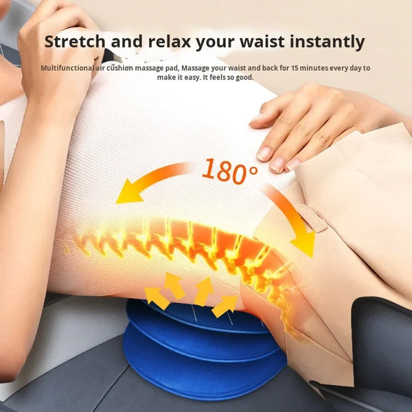 Multifunctional Smart Full Body Electric Massager Home Use Airbag Kneading Heating Mattress Neck Waist Leg Kneading Machine - Bear Hugs