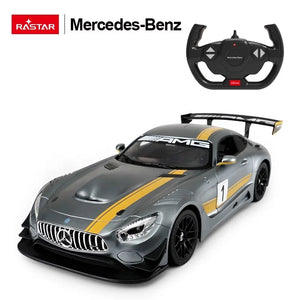 RASTAR RC Car Toys 1 14 Remote Control Racing Cars Electric 2.4G Radio Control Toy Car Model Mercedes AMG GT3 Performance - Bear Hugs