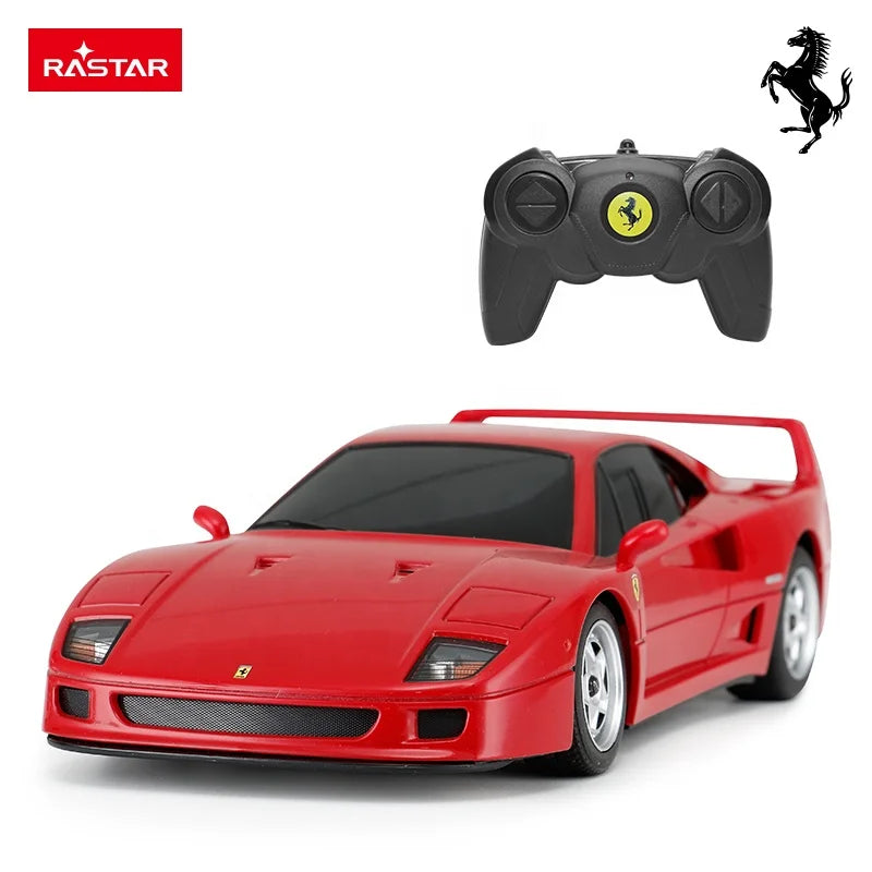 Rastar Red F40 Vehicle Remote Control Car Kids Toys Sports Car Children RC Toy Cars Electric Plastic Wholesale 1:24 4CH AA / 6+ - Bear Hugs