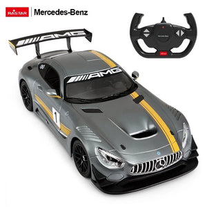 RASTAR RC Car Toys 1 14 Remote Control Racing Cars Electric 2.4G Radio Control Toy Car Model Mercedes AMG GT3 Performance - Bear Hugs