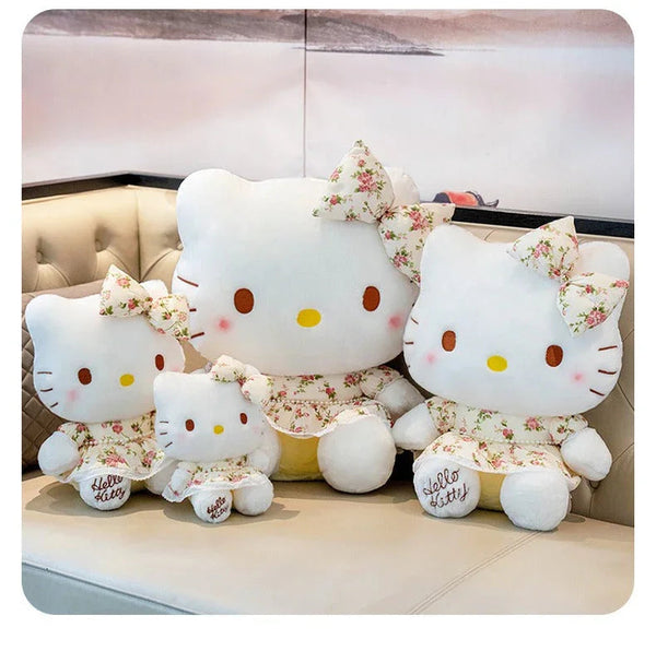 Hello Kitty Floral Dress Plush - Bear Hugs