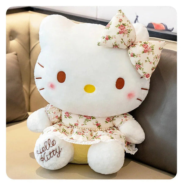 Hello Kitty Floral Dress Plush - Bear Hugs