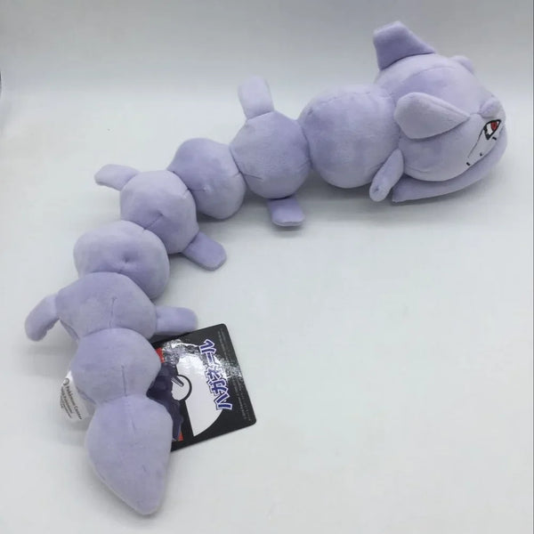30cm Pokemon Steelix Plush Toys Dolls Soft Long Body Can Bend Snake Shape Stuffed Toys For Children Gift - Bear Hugs
