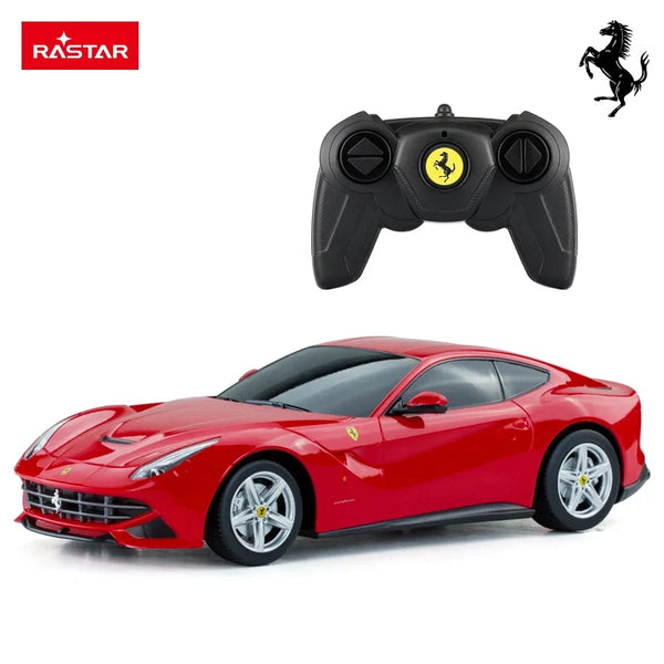RASTAR Ferrari F12 RC Car 4CH Electric Remote Control Toy Car with Led Light for Kids Boys Girls Gifts Factory Wholesale 1:18 - Bear Hugs