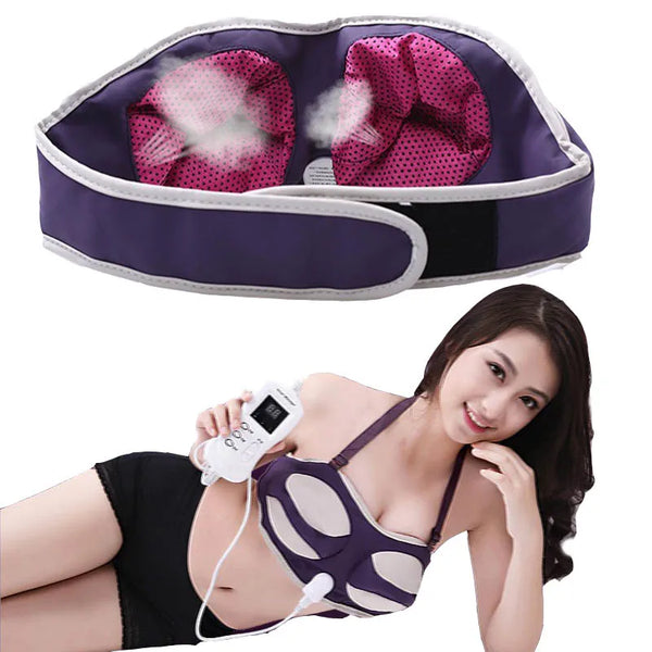 Breast Massager Feminine Bra Growth Electric Enlargement Enhancer Best Gift for Women Girl Friend Wife Firming Chest Machine - Bear Hugs