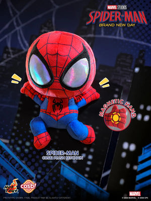 Hot Toys Cosbi Spiderman Brand New Day Plush Keychain