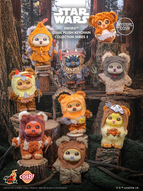 Hot Toys Star Wars Ewoks Cosbi Plush Keychain (Series 2)