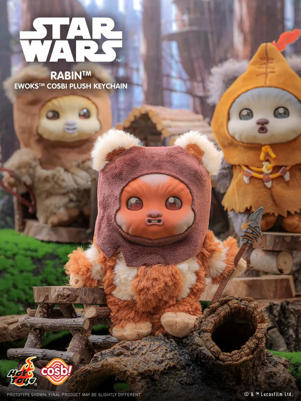 Hot Toys Star Wars Ewoks Cosbi Plush Keychain (Series 2)