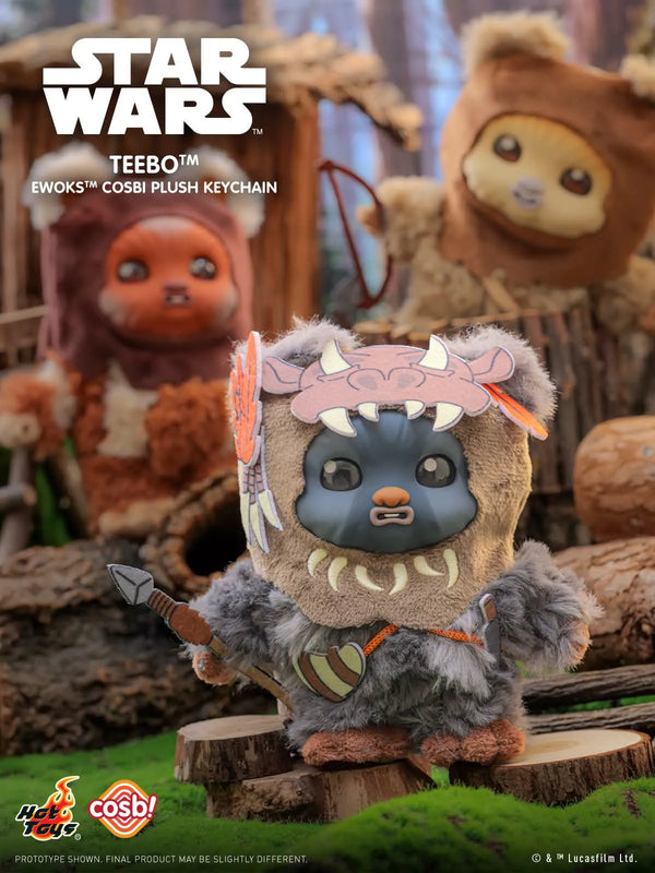 Hot Toys Star Wars Ewoks Cosbi Plush Keychain (Series 2)