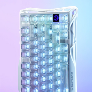 Gravastar Mercury K1 Lite Crystal Aurora Keyboard