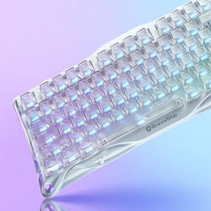 Gravastar Mercury K1 Lite Crystal Aurora Keyboard