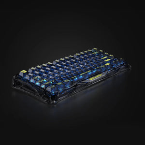 Gravastar Mercury K1 Lite Transparent Black Keyboard