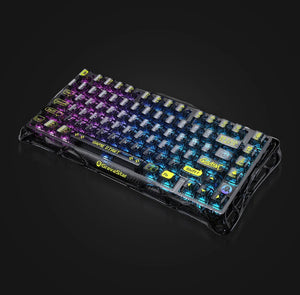 Gravastar Mercury K1 Lite Transparent Black Keyboard