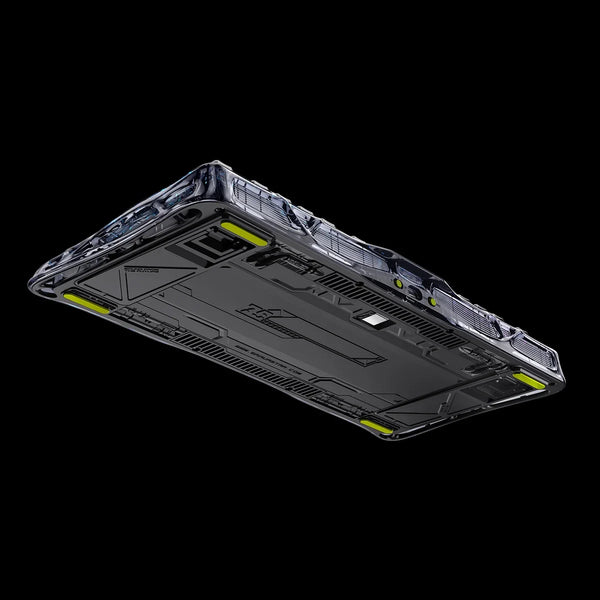 Gravastar Mercury K1 Lite Transparent Black Keyboard