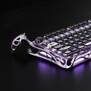 Gravastar Mercury V75 Pro Iron Purple Keyboard