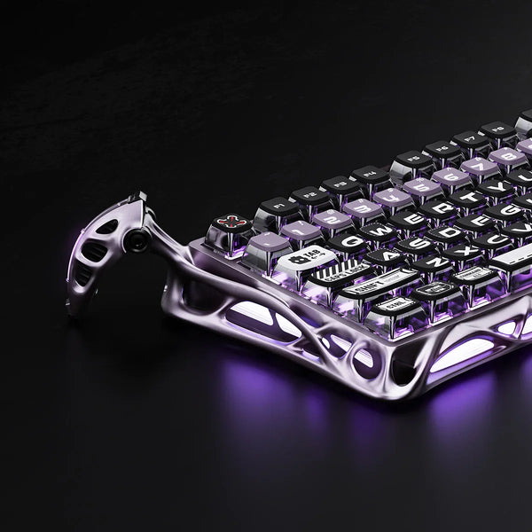Gravastar Mercury V75 Pro Iron Purple Keyboard