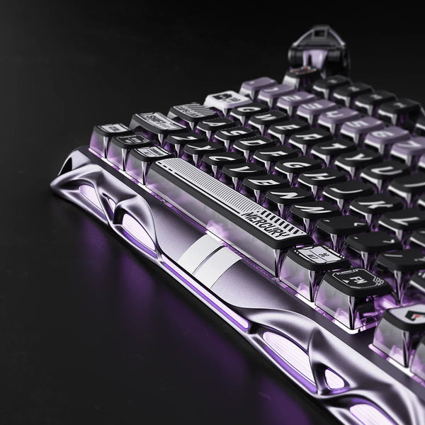 Gravastar Mercury V75 Pro Iron Purple Keyboard