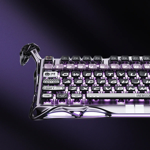 Gravastar Mercury V75 Pro Iron Purple Keyboard
