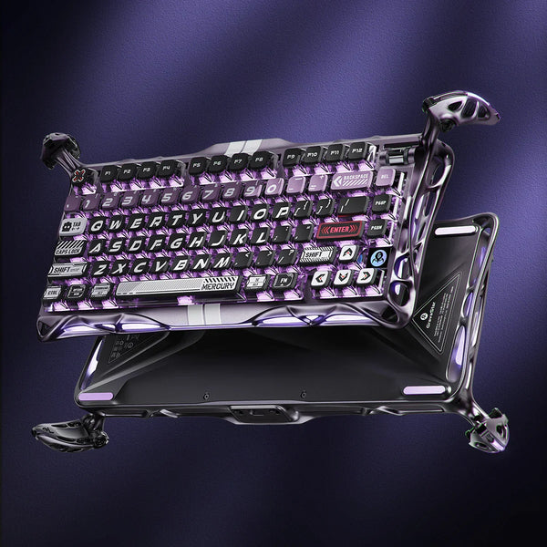 Gravastar Mercury V75 Pro Iron Purple Keyboard