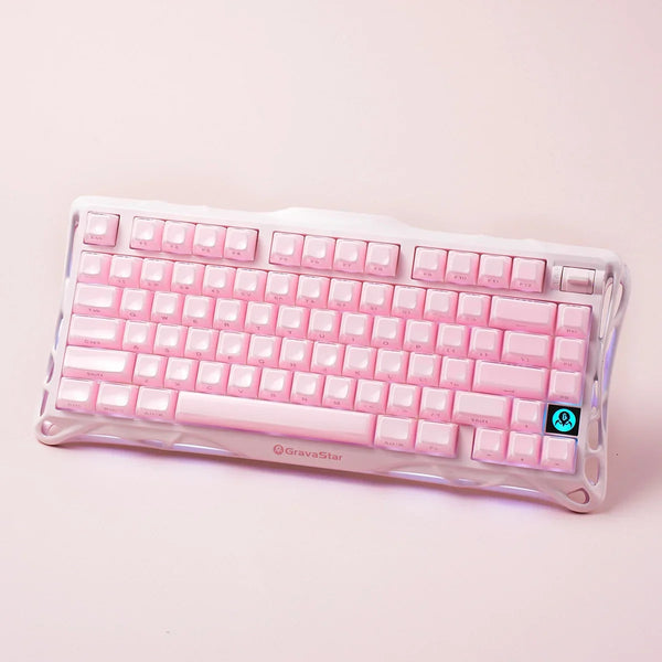 Gravastar Mercury K1 Sakura Pink Keyboard