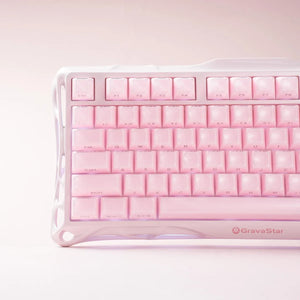 Gravastar Mercury K1 Sakura Pink Keyboard