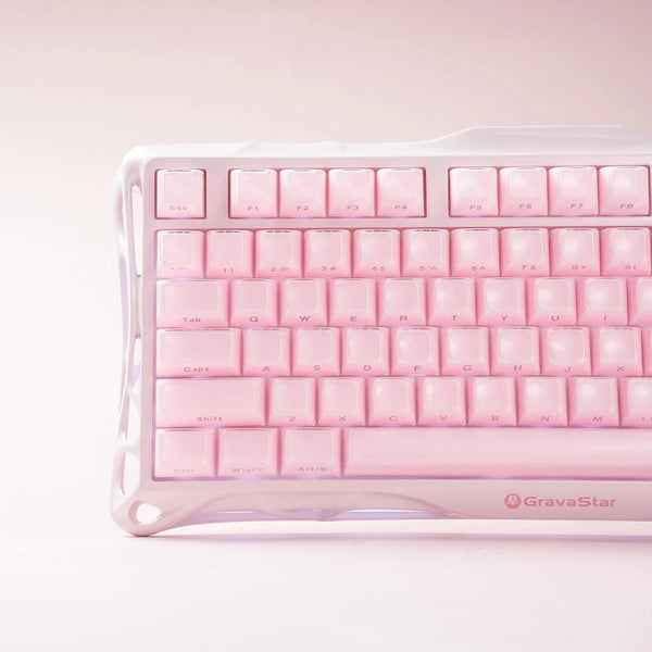Gravastar Mercury K1 Sakura Pink Keyboard