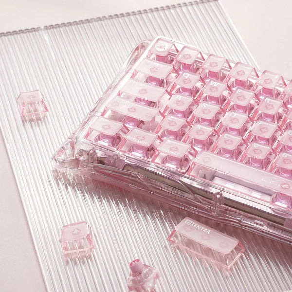Gravastar Mercury V60 Crystal Rose Keyboard
