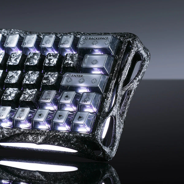 Gravastar Mercury V60 Pro Cyber Frost Black Keyboard