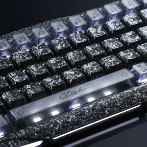 Gravastar Mercury V60 Pro Cyber Frost Black Keyboard