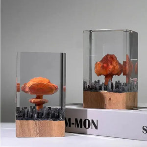 Atomic Glow Mushroom Cloud Lamp