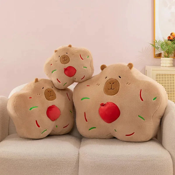Star Capybara Plush Pillow