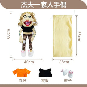 Jeffy & Friends Hand Puppet Dolls