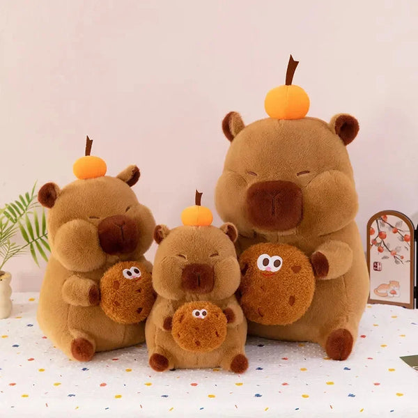 Cookie Hungry Capybara Plush