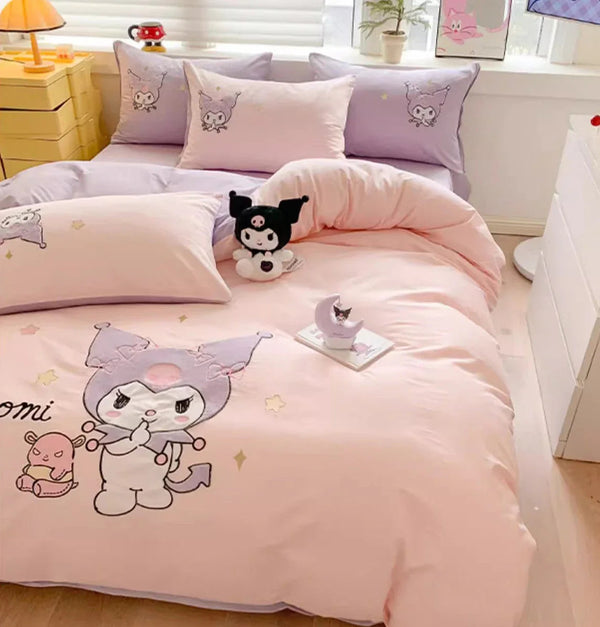 Cartoon Anime Bedding Set PN6585 - Bear Hugs