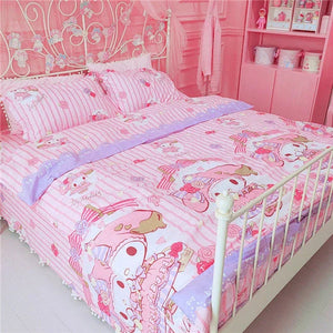 Pink Melody Bedding Set PN1016 - Bear Hugs