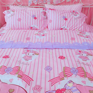 Pink Melody Bedding Set PN1016 - Bear Hugs