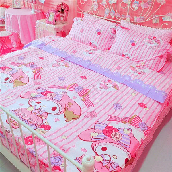 Pink Melody Bedding Set PN1016 - Bear Hugs