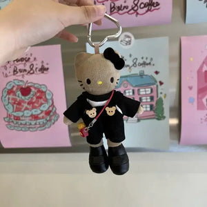 Hello KT Glam Gal Plush Keychain