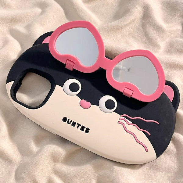 Cute Cat Phone Case for iphone 11/12/12pro/12pro max/13/13pro/13pro max/14/14pro/14pro max/15/15pro/15ultra/15plus/15pro max PN6688 - Bear Hugs