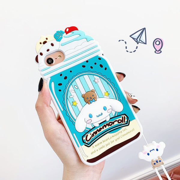 Cinnamoroll Phone Case for iphone 6/6s/6plus/7/7plus/8/8P/X/XS/XR/XS Max/11/11pro/11promax PN2058 - Bear Hugs