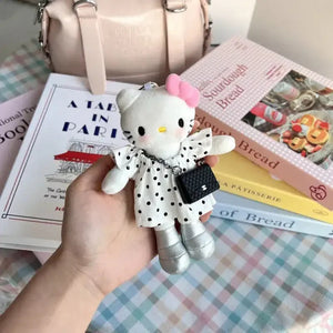 Hello KT Glam Gal Plush Keychain