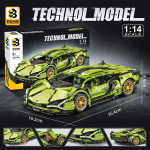 Lamborghini Siam Building Block Set