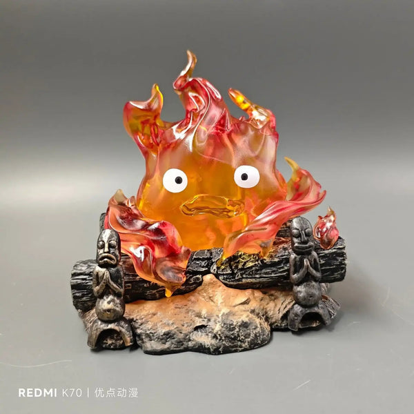 Glimmering Ember Calcifer Fire Lamp
