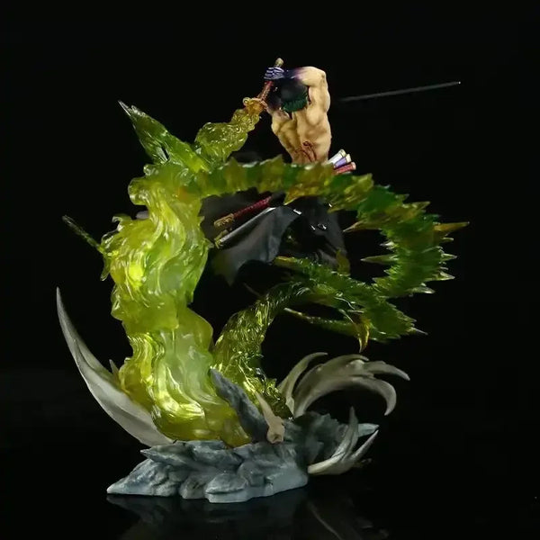 One Peice Swirl & Glow Zorro Figure (29 cm)