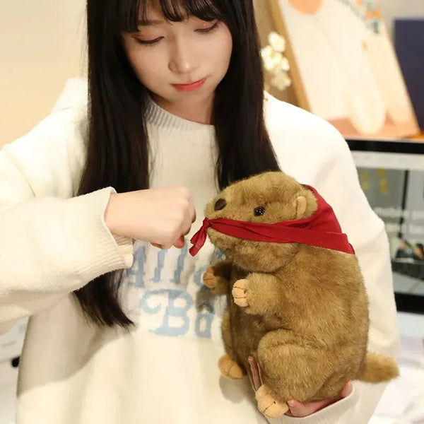 Groundhog Earthy Cuddles Plushie