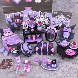 Kuromi's Room Micromodel Playing Set