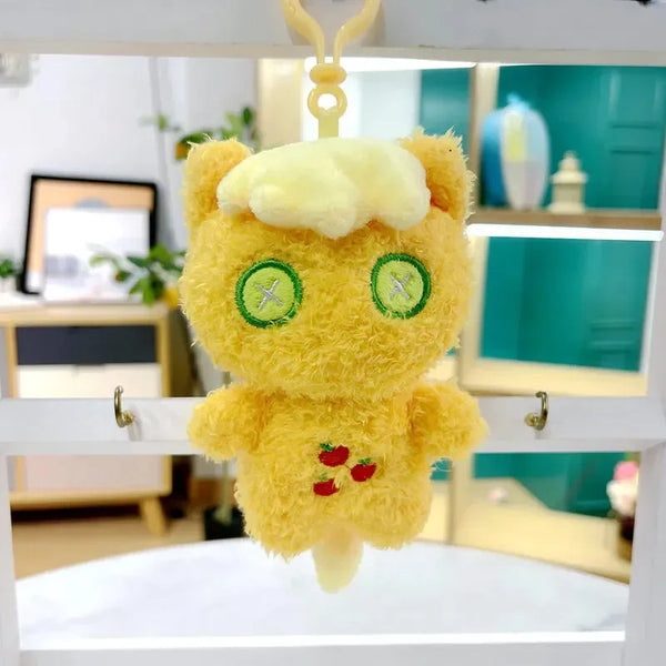 Colourful Lil' Ponies Plush Keychain